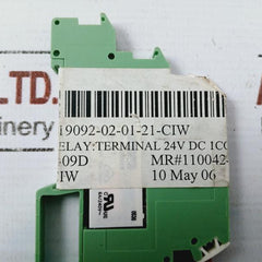 Phoenix Contact Dek-rel-g24/21 Relay Module 29 64 50 0 24vdc
