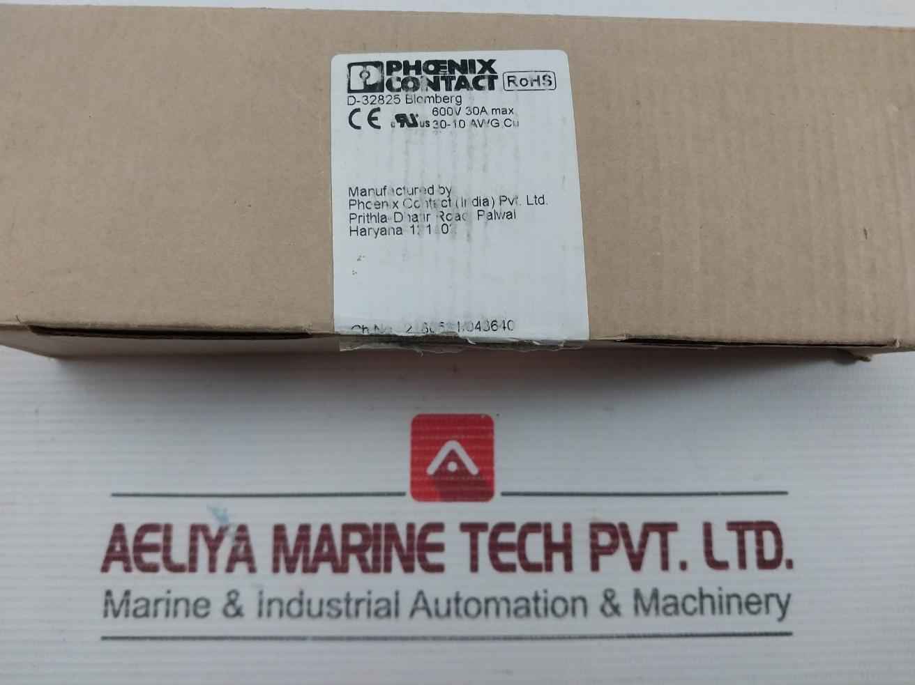 Phoenix Contact Din Rail Terminal Block Uk 5N-e (1 Box = 50 Pcs)