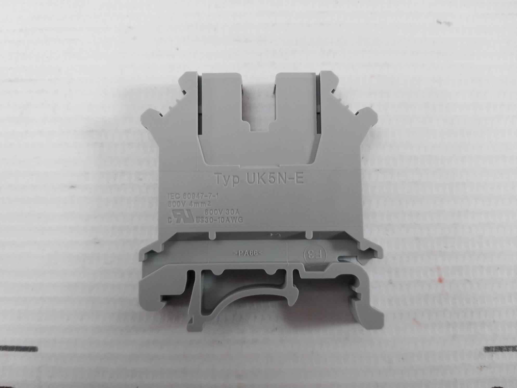Phoenix Contact Din Rail Terminal Block Uk 5N-e (1 Box = 50 Pcs)