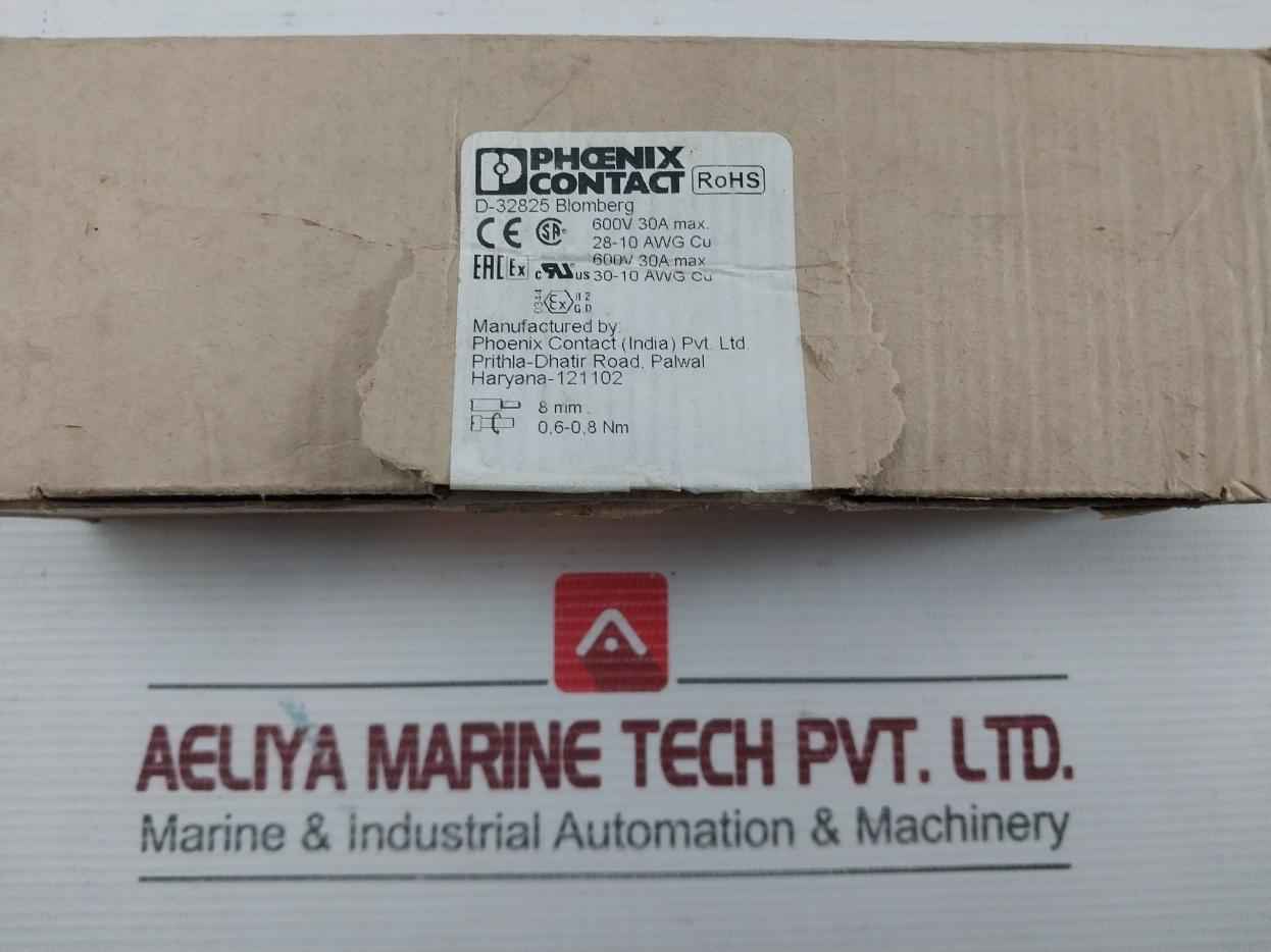 Phoenix Contact Din Rail Terminal Block Uk 5 N (1 Box = 50 Pcs)
