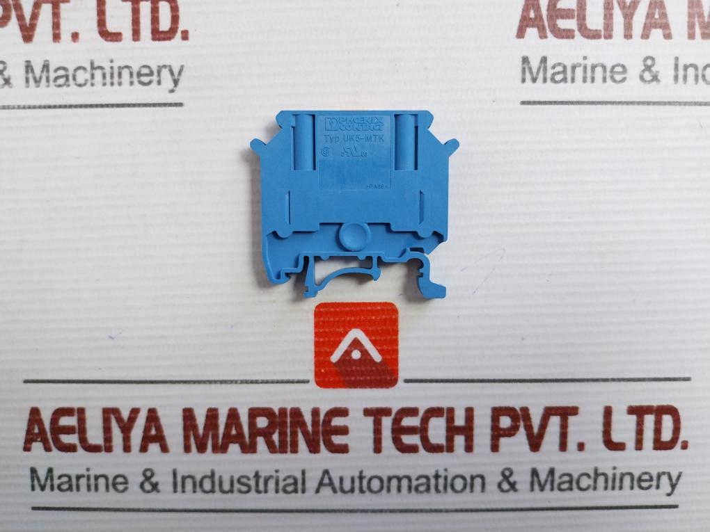 Phoenix Contact Disconnect Terminal Block Uk 5-mtk-p/P Bu (1Box = 40Pcs)