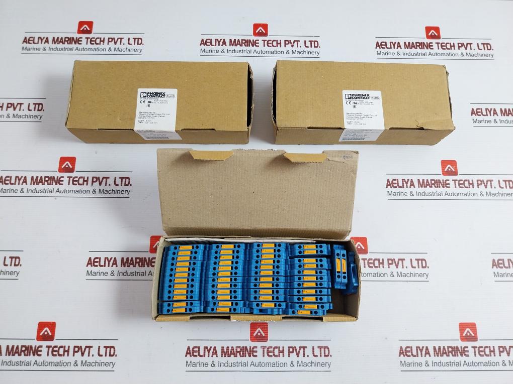 Phoenix Contact Disconnect Terminal Block Uk 5-mtk-p/P Bu (1 Box = 50 Pcs)