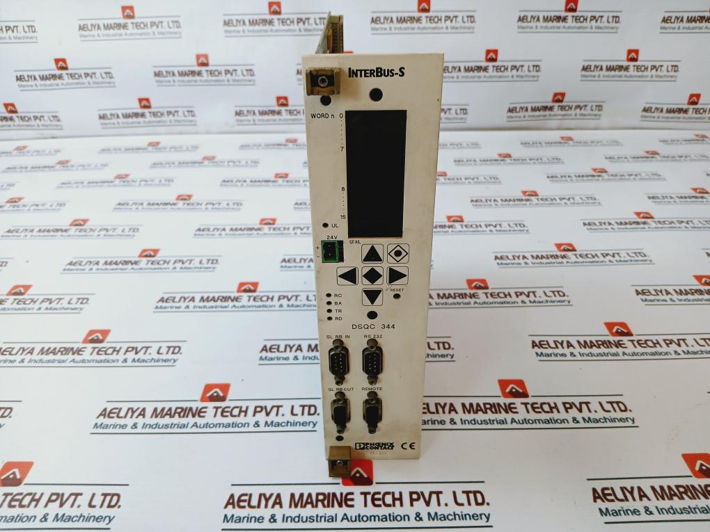 Phoenix Contact Dsqc344 Interbus-s Board 3Hab7686-1/013