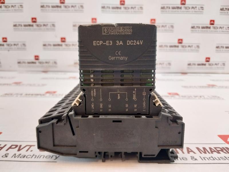 Phoenix Contact Ecp-e3 Electronic Circuit Breaker Tmcp-sb Dc24V 3A 4A