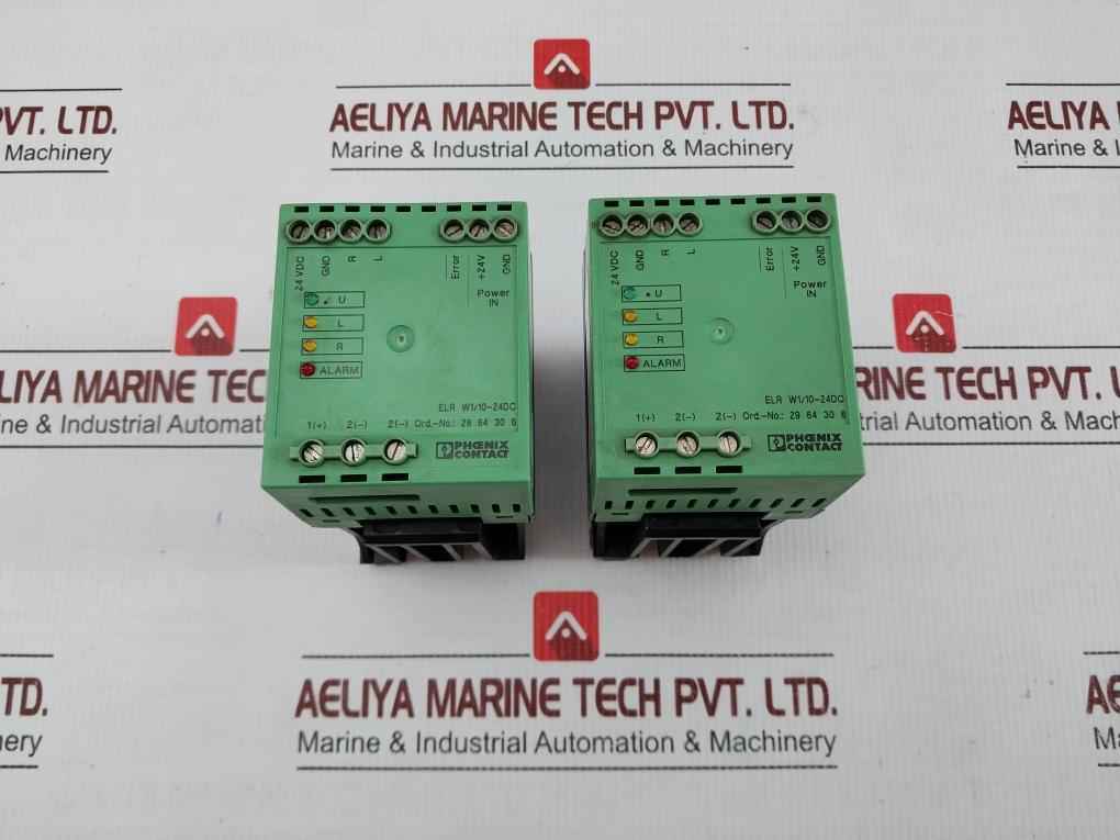 Elr W1/10-24Dc Reversing Load Relay Phoenix Contact 24Vdc