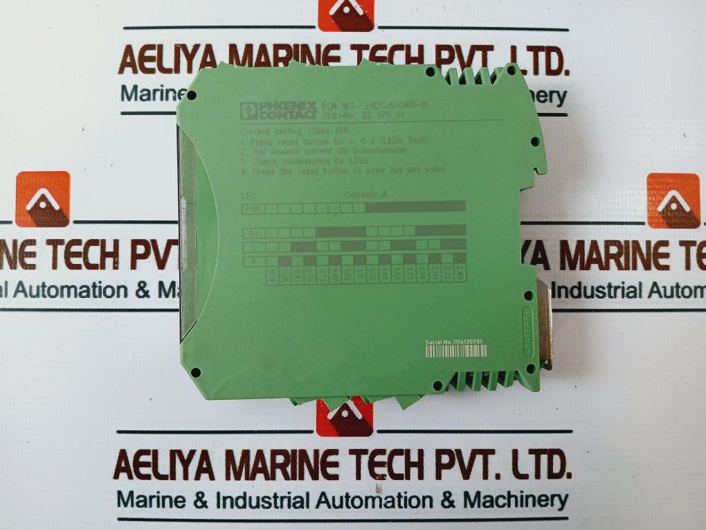 Phoenix Contact Elr W3-24Dc/500Ac-2I Solid-state Reversing Contactor