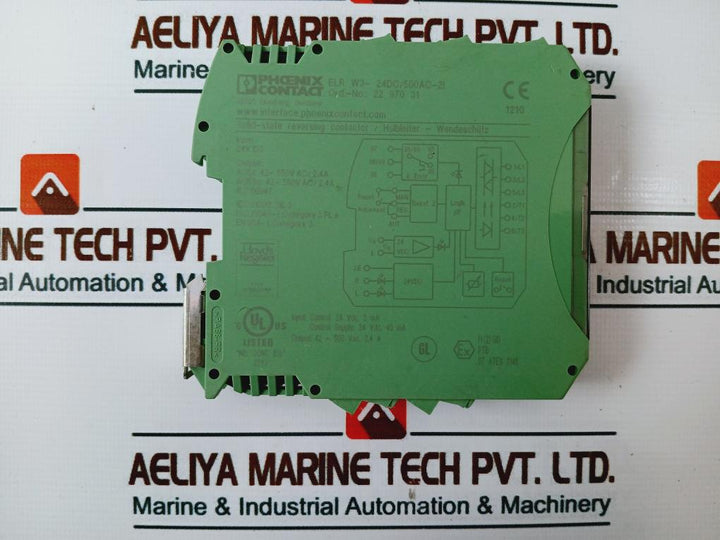 Phoenix Contact Elr W3-24Dc/500Ac-2I Solid-state Reversing Contactor