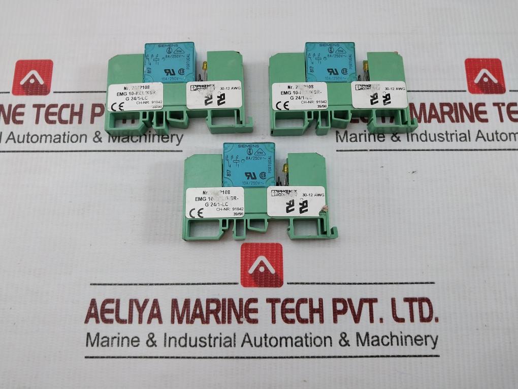 Emg 10-rel/Ksr-g 24/1-lc Relay Module Phoenix Contact
