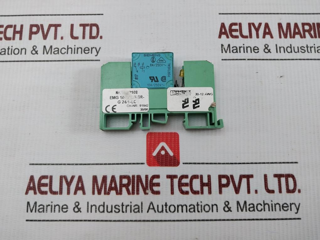 Emg 10-rel/Ksr-g 24/1-lc Relay Module Phoenix Contact
