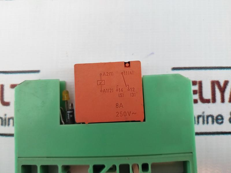 Phoenix Contact Emg 10-rel/ksr-g 24/1-lc Relay Module 24v 10a 250vac