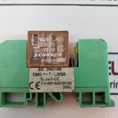 Phoenix Contact Emg 10-rel/ksr-g 24/1-lc Relay Module 24v 10a 250vac