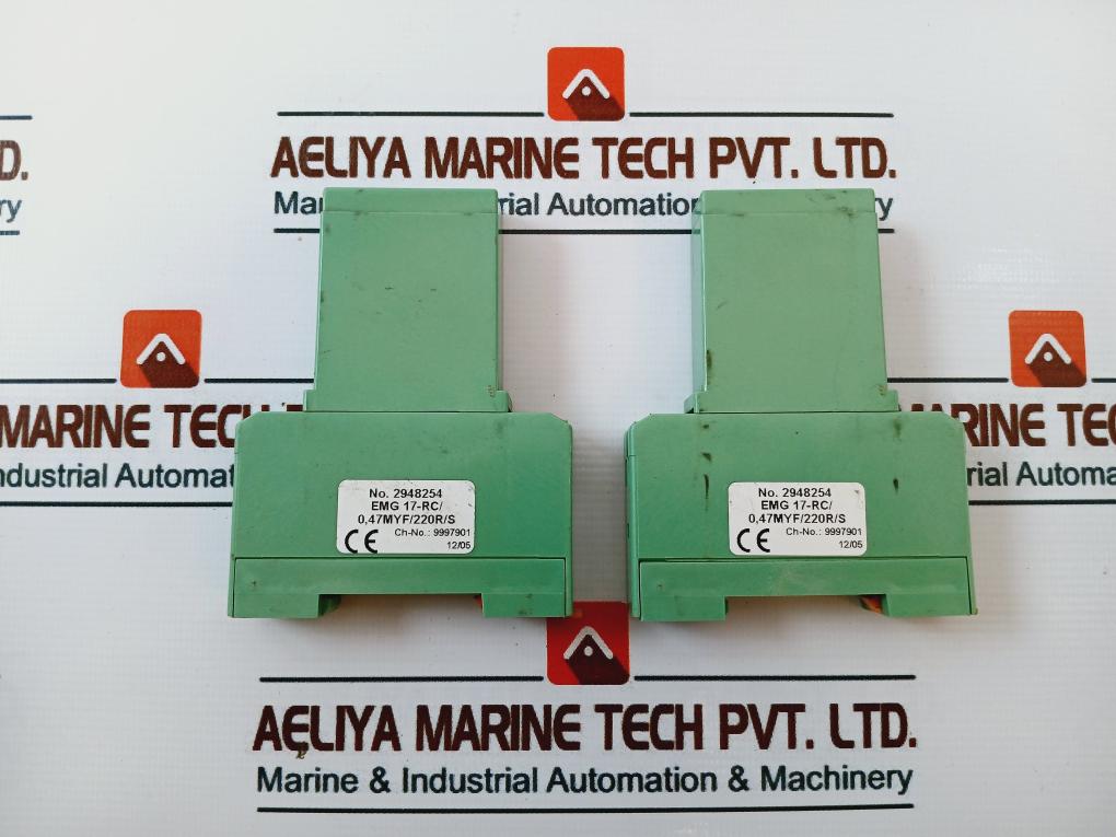 Phoenix Contact Emg 17-rc/0,47Myf/220R/S Rc Module 500Vac