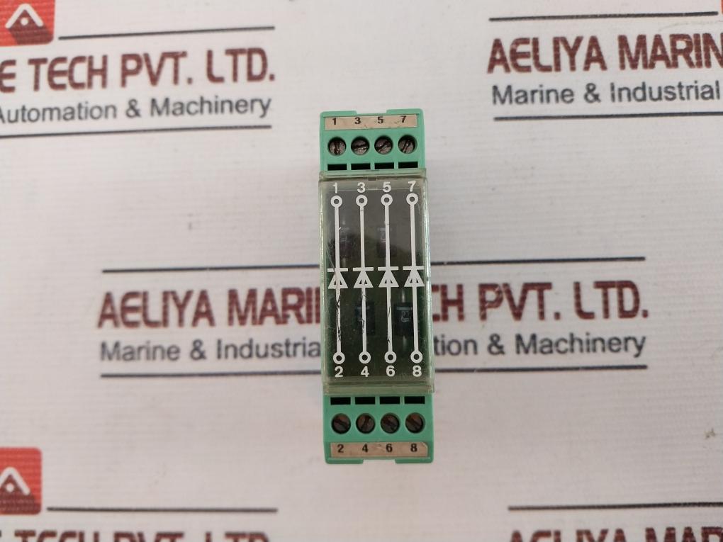 Phoenix Contact Emg 22-dio 4E-1N5408 Diode Block Module 2952790 Used