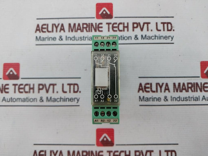 Phoenix Contact Emg 22-rel/Ksr-24/21-21 Relay Module 2950323 Used