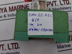 Phoenix Contact Emg 22-rels/K1 Contact Relay With Socket 2950394