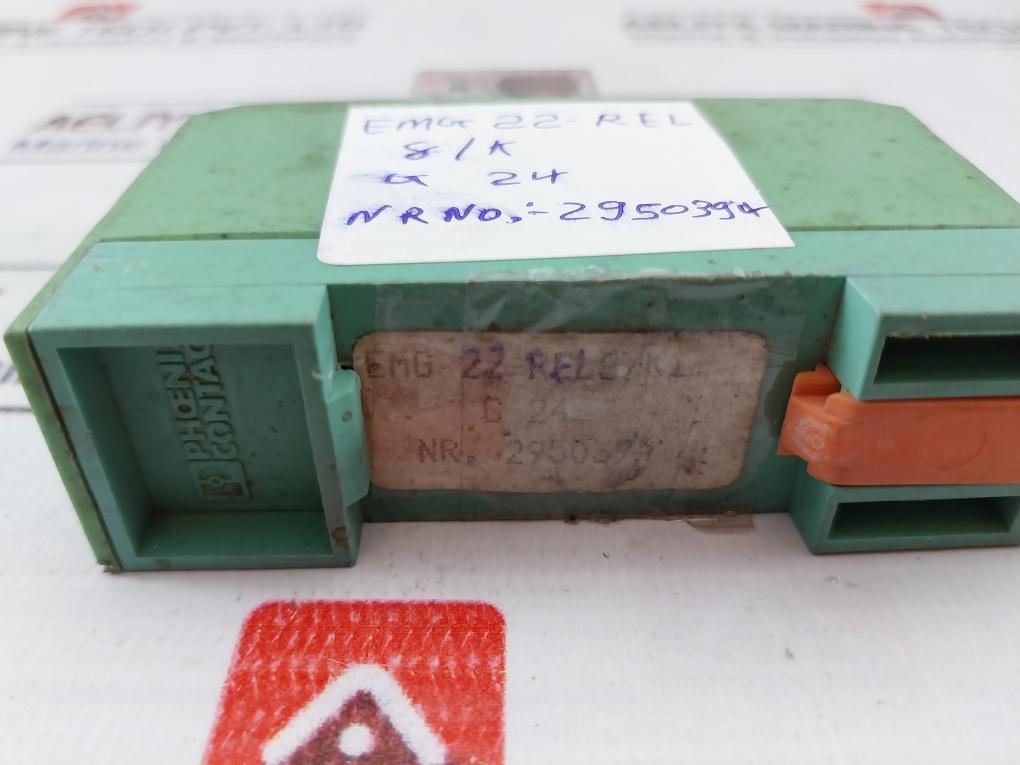 Phoenix Contact Emg 22-rels/K1 Contact Relay With Socket 2950394