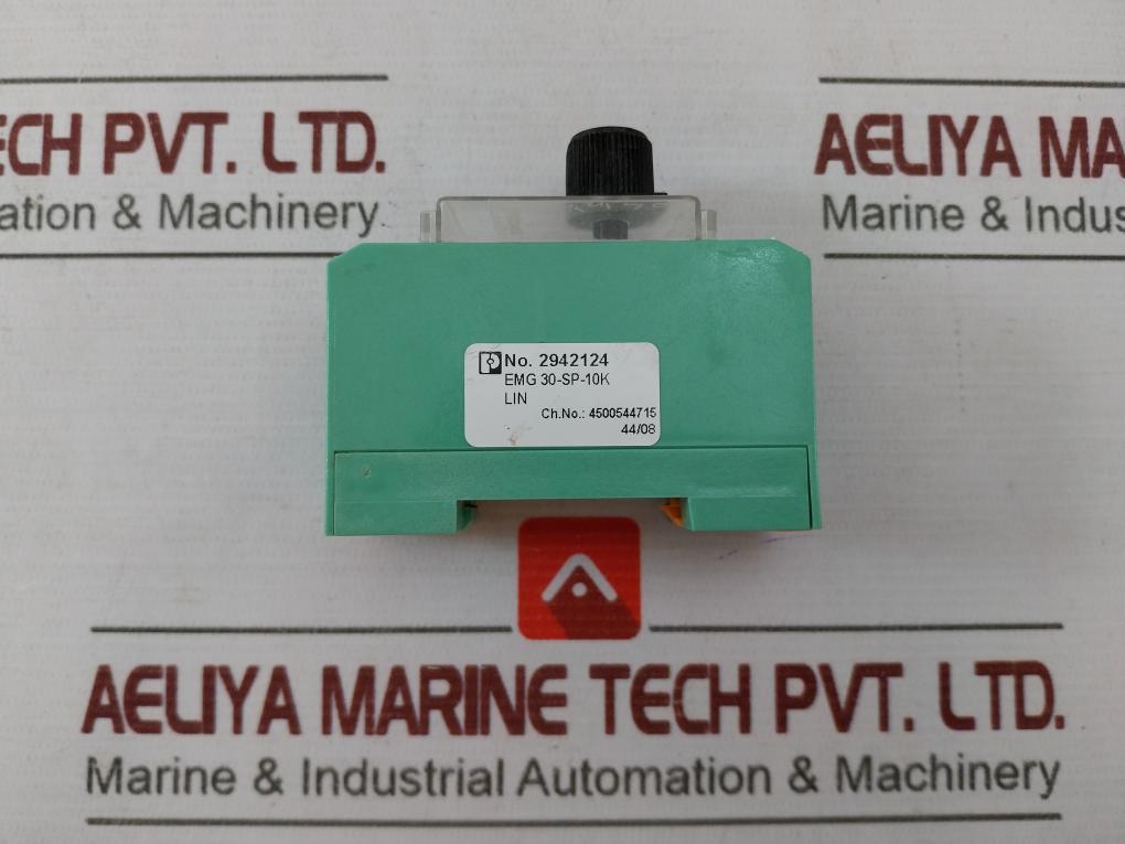 Phoenix Contact Emg 30-sp-10K Lin Setpoint Potentiometer Adjuster 10V