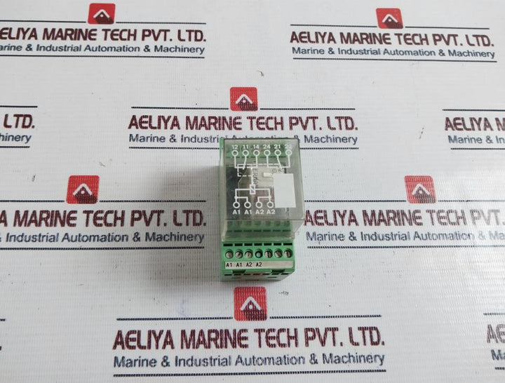 Phoenix Contact Emg 37-rels/K2-g 24 Relay Module With Plug In Base Input 24 Vdc