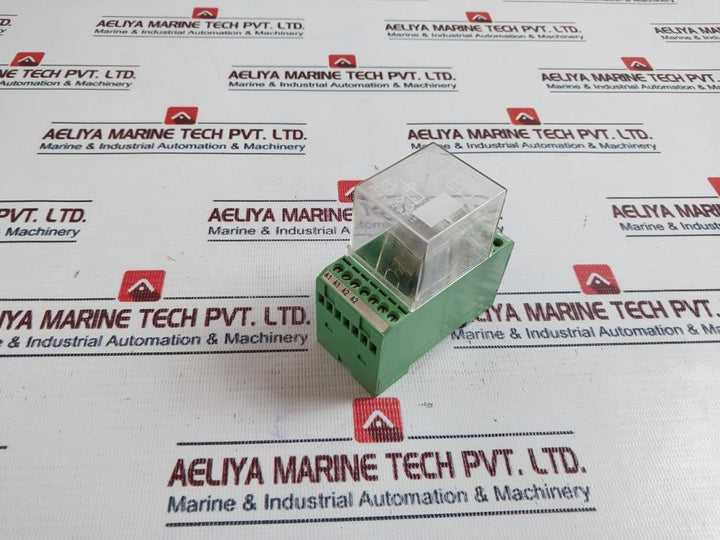 Phoenix Contact Emg 37-rels/K2-g 24 Relay Module With Plug In Base Input 24 Vdc