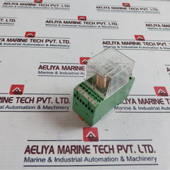 Phoenix Contact Emg 37-rels/K2-g 24 Relay Module With Plug In Base Input 24 Vdc