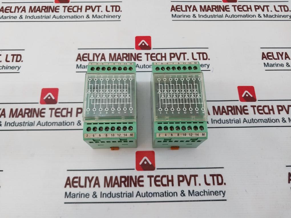 Phoenix Contact Emg 45-dio14M/Lp Diode Block Module 2950132