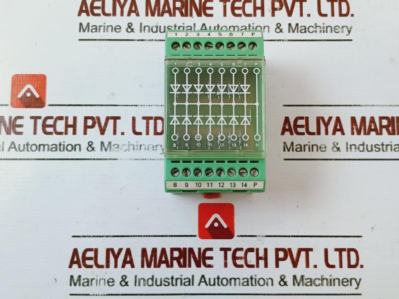 Phoenix Contact Emg 45-dio14P Diode Module 2950116 Ch-nr: 91727