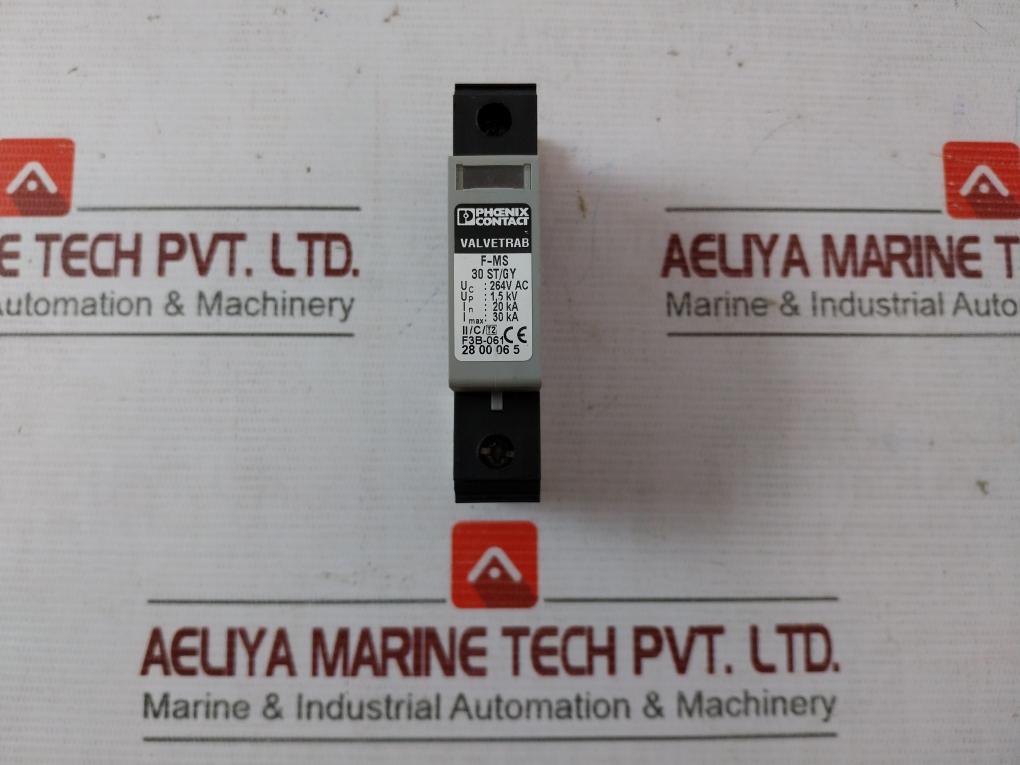 Phoenix Contact F-ms 30 St/Gy Surge Protection Plug With Base F3B-061
