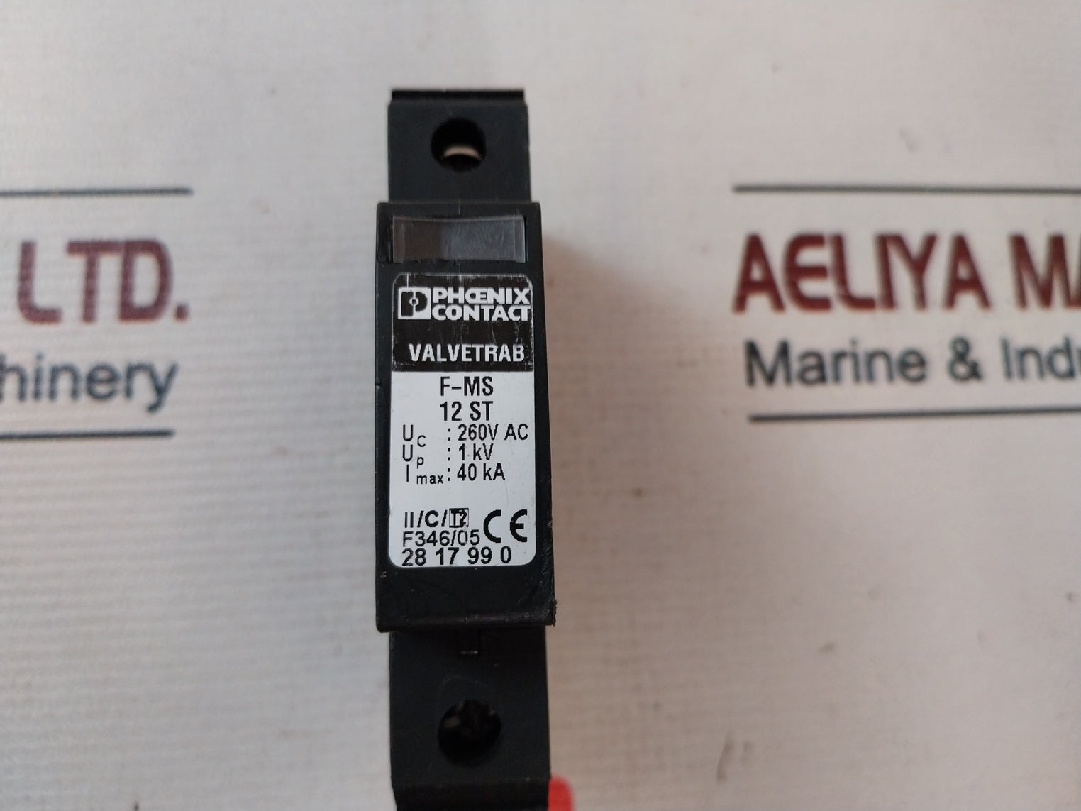 Phoenix Contact F-ms Valvetrab Surge Protection 260V