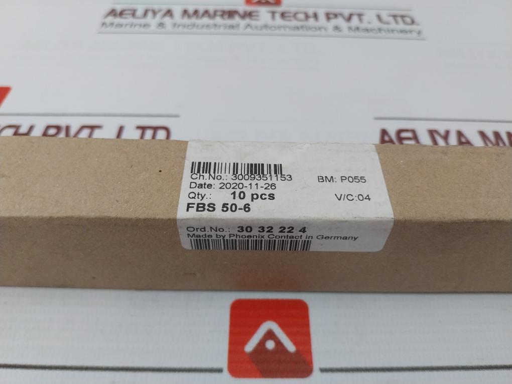 Lot Of 5X Phoenix Contact Fbs 50-6 Plug-in Bridge 3009351153