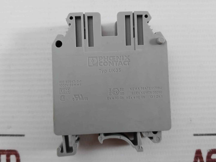 Phoenix Contact Feed-through Terminal Block Part No. Uk35