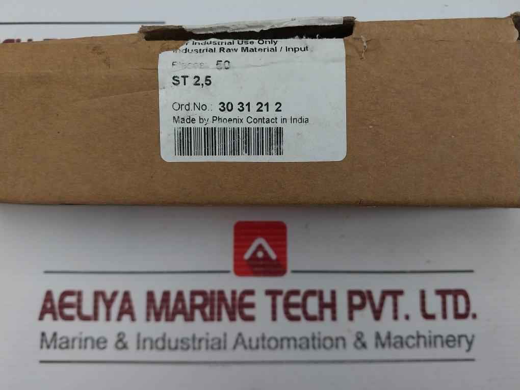 Phoenix Contact Feed-through Terminal Block St 2,5 (1 Box = 50 Pcs)