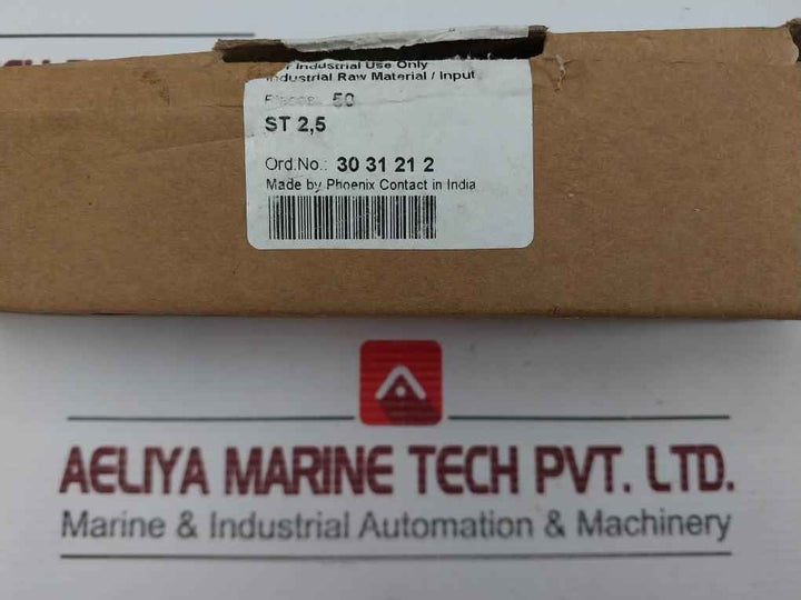 Phoenix Contact Feed-through Terminal Block St 2,5 (1 Box = 50 Pcs)