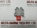 Phoenix Contact Feed Through Terminal Block Part No: Ut 6, 600V 50A Max (1 Box = 50 Pcs)