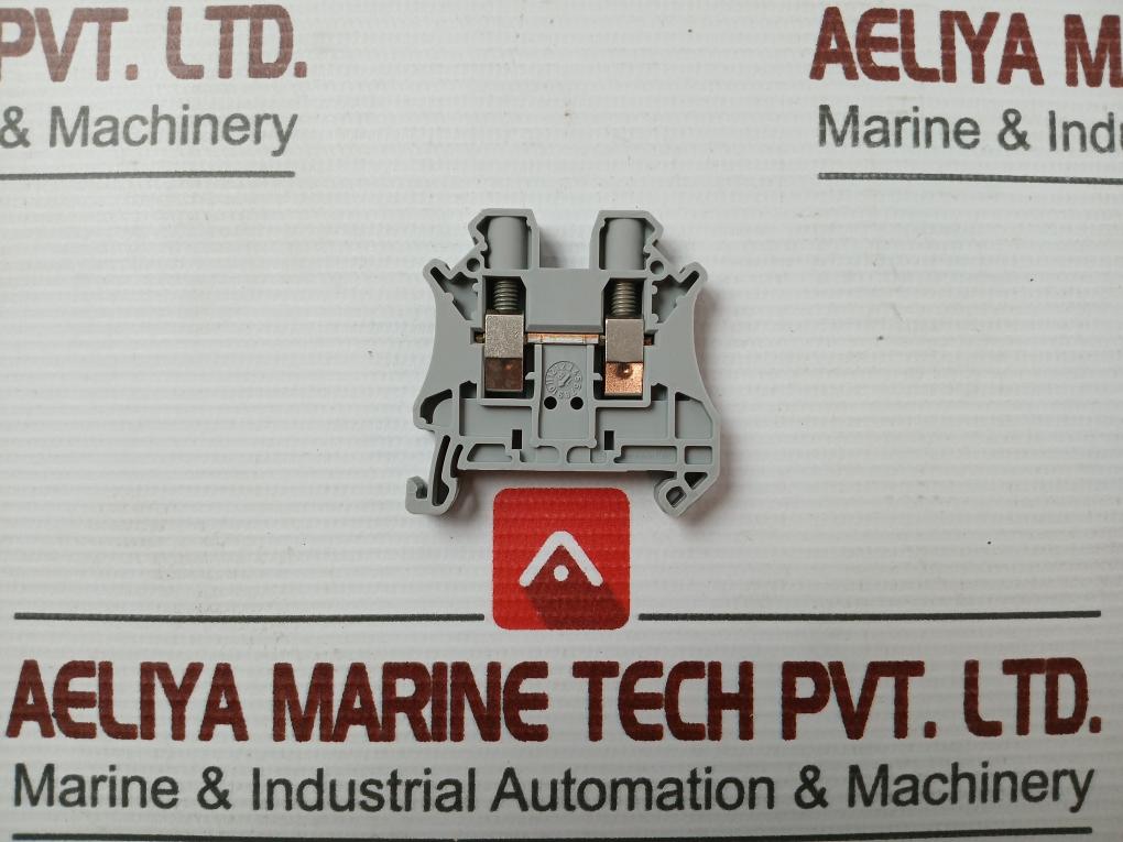 Phoenix Contact Feed Through Terminal Block Part No: Ut 6, 600V 50A Max (1 Box = 50 Pcs)