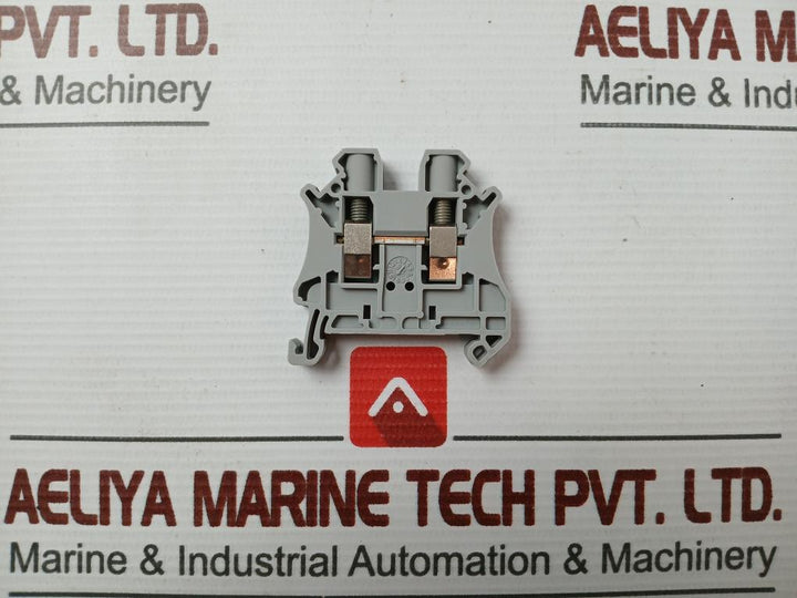 Phoenix Contact Feed Through Terminal Block Part No: Ut 6, 600V 50A Max (1 Box = 50 Pcs)