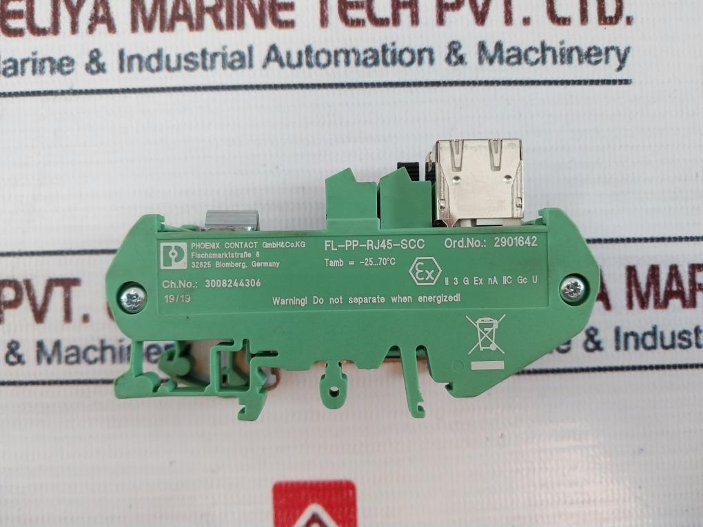 Phoenix Contact Fl-pp-rj45-scc 2901642 Patch Panel Socket