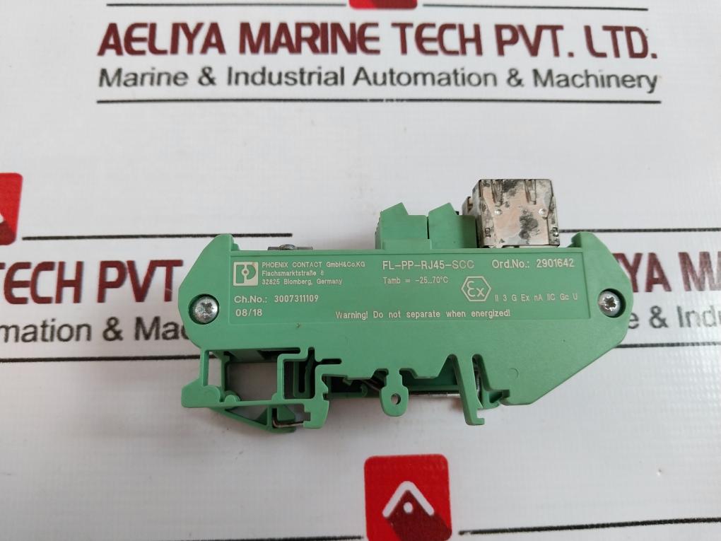 Phoenix Contact Fl-pp-rj45-scc Ethernet Modules 3007311109
