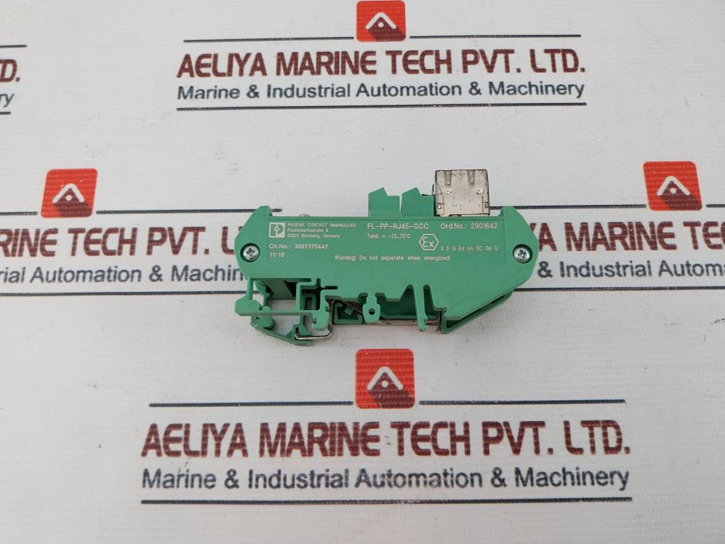 Phoenix Contact Fl-pp-rj45-scc Patch Panel Socket 3007375447