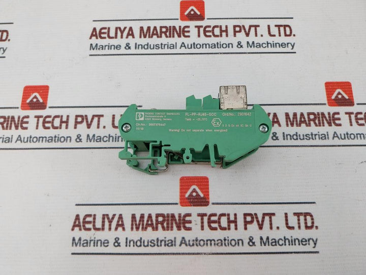 Phoenix Contact Fl-pp-rj45-scc Patch Panel Socket 3007375447
