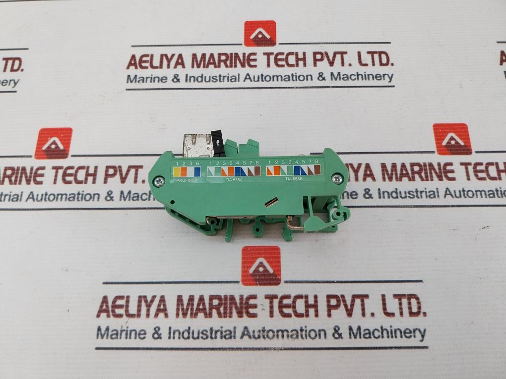 Phoenix Contact Fl-pp-rj45-scc Patch Panel Socket 3007375447