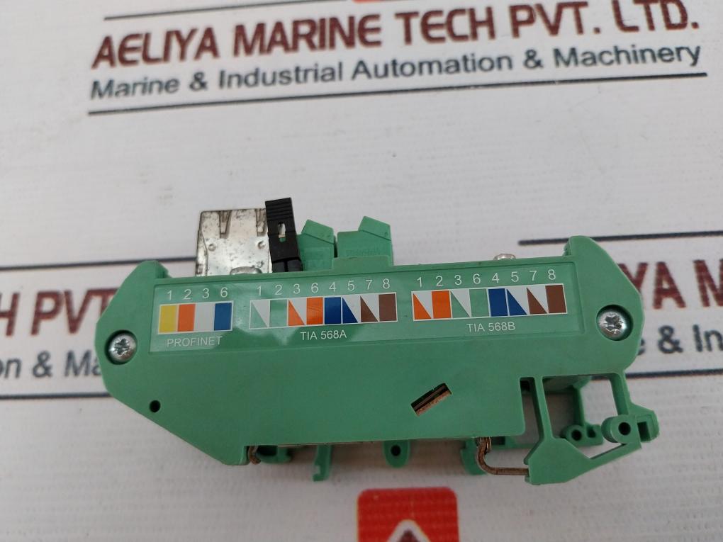 Phoenix Contact Fl-pp-rj45-scc Patch Panel Socket 3007375447