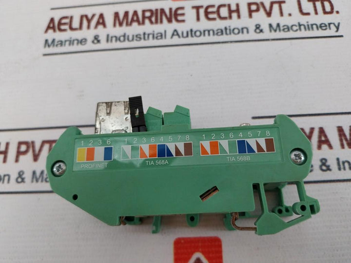Phoenix Contact Fl-pp-rj45-scc Patch Panel Socket 3007375447