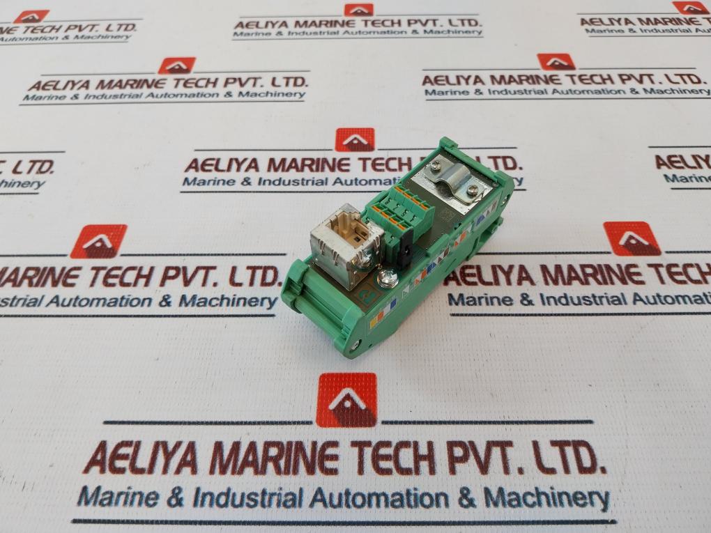 Phoenix Contact Fl-pp-rj45-scc Patch Panel Socket Used
