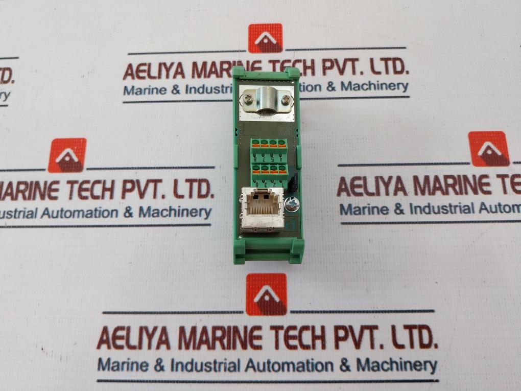 Phoenix Contact Fl-pp-rj45-scc Patch Panel Socket Used