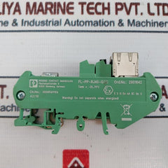 Phoenix Contact Fl-pp-rj45-scc Patch Panel Socket 2901642