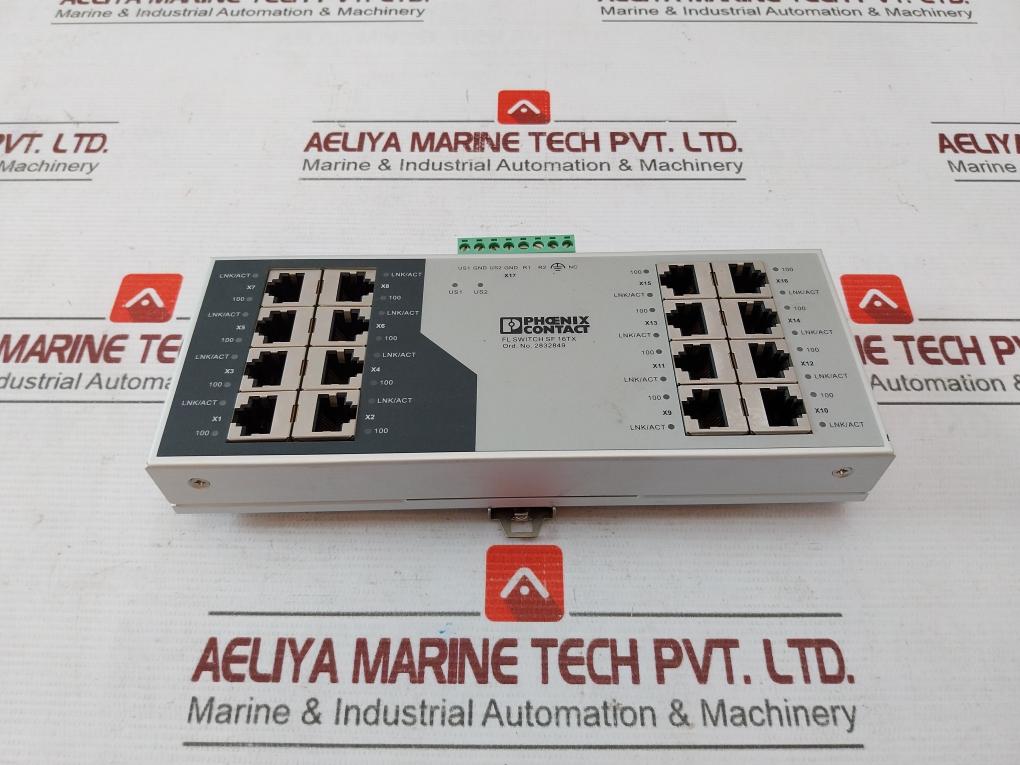 Phoenix Contact Fl Sf 16Tx Industrial Ethernet Switch Kcc-rei-pck-fl2832849