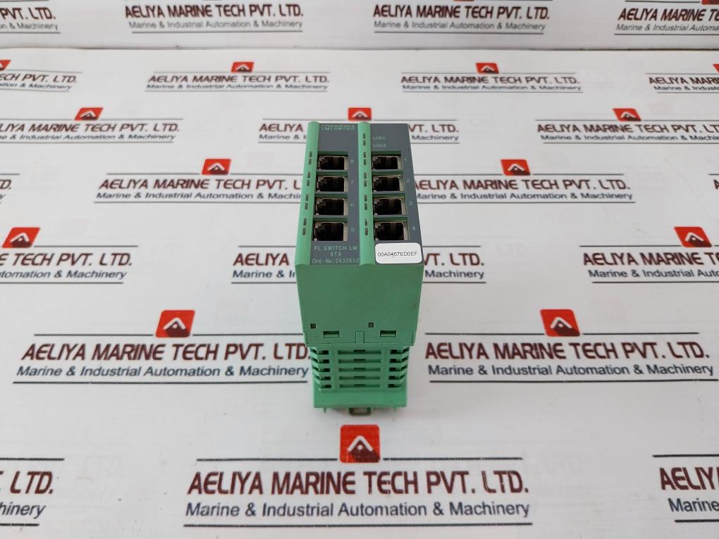 Phoenix Contact Fl Switch Lm 8Tx Ethernet Switch 2832632 24Vdc