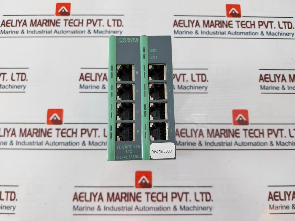 Phoenix Contact Fl Switch Lm 8Tx Ethernet Switch 2832632 24Vdc
