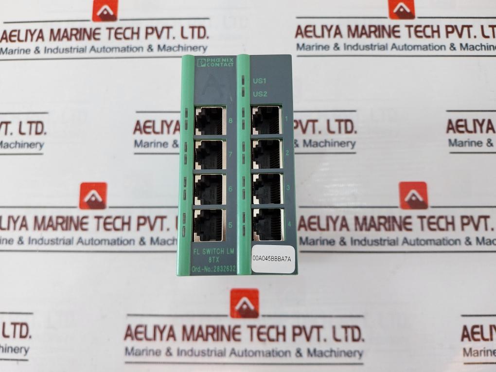 Phoenix Contact Fl Switch Lm 8Tx Ethernet Switch Used