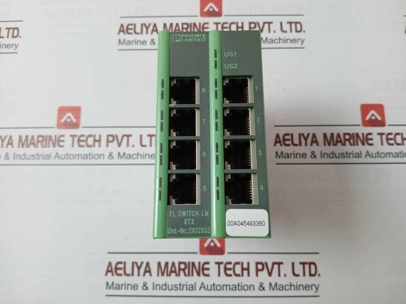 Phoenix Contact Fl Switch Lm 8Tx Industrial Ethernet Switch 2832632 24Vdc, 250Ma